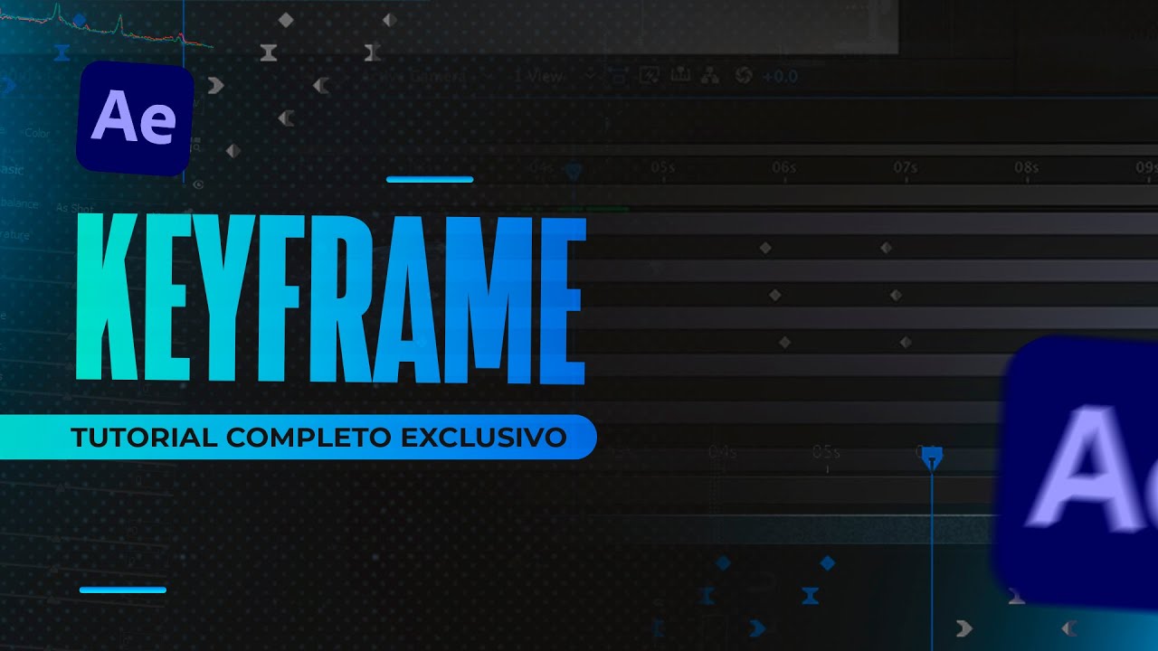 Aprenda a usar KEYFRAME no AFTER EFFECTS [Aprenda como criar animações incríveis]