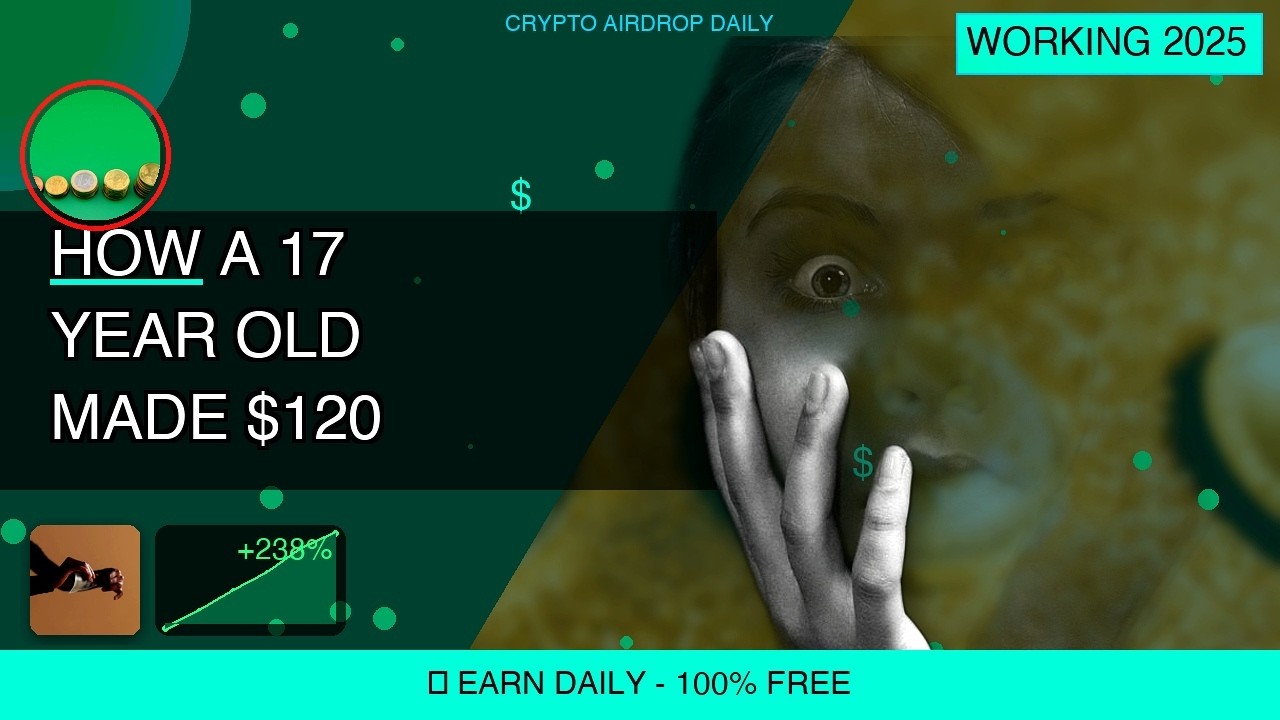 How a 17 Year Old Made $120 With Free Crypto Airdrops