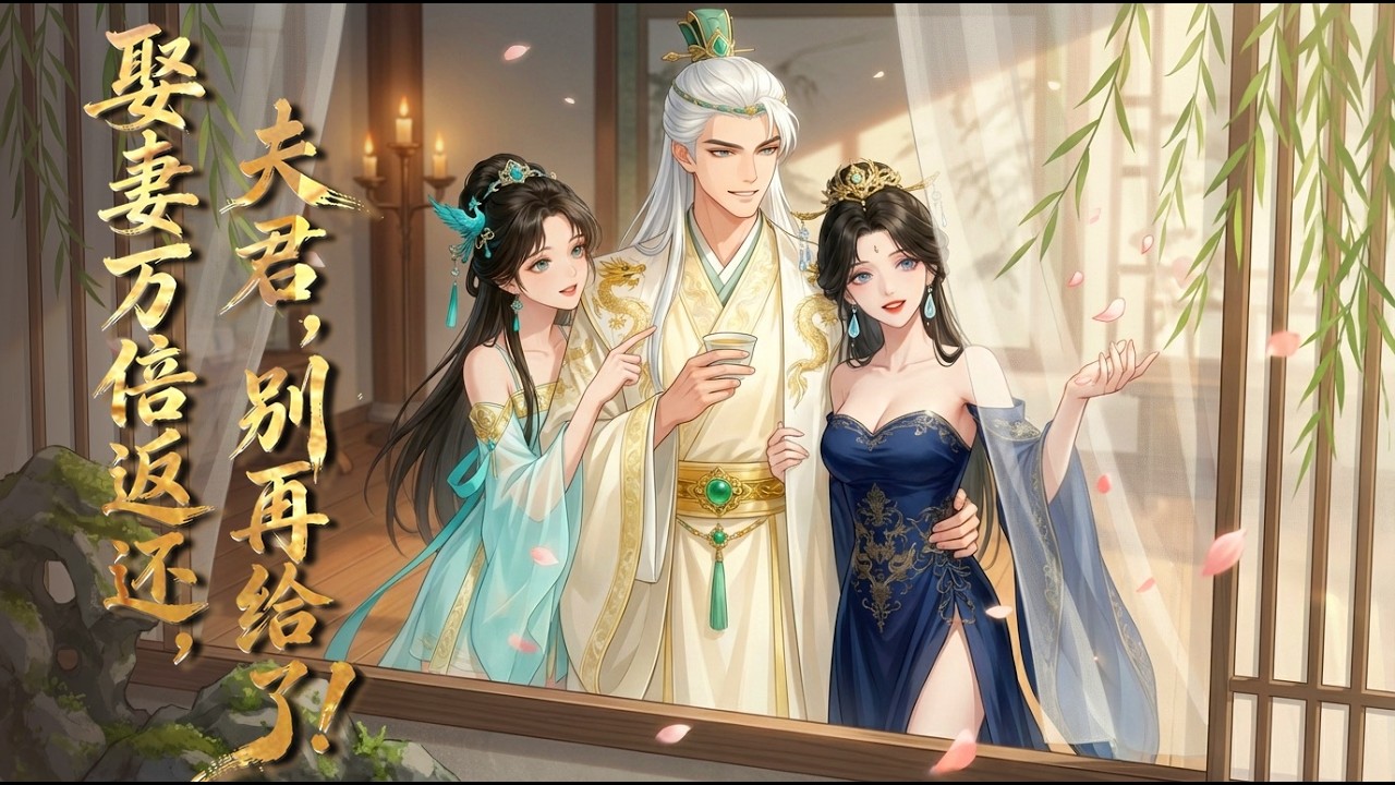 一口氣看完💥娶妻就能變強萬倍！穿成廢太子，迎娶國色天香冷清秋，靠系統狂拿神功靈寶，復仇打臉一路橫推，威震百國登頂聖地氣運之子！#動漫 #動畫 #逆襲