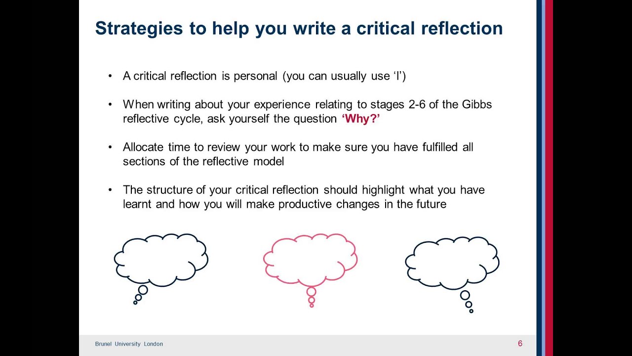 Critical reflection