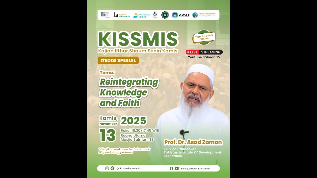 Reintegrating Knowledge and Faith | Prof. Dr. Asad Zaman
