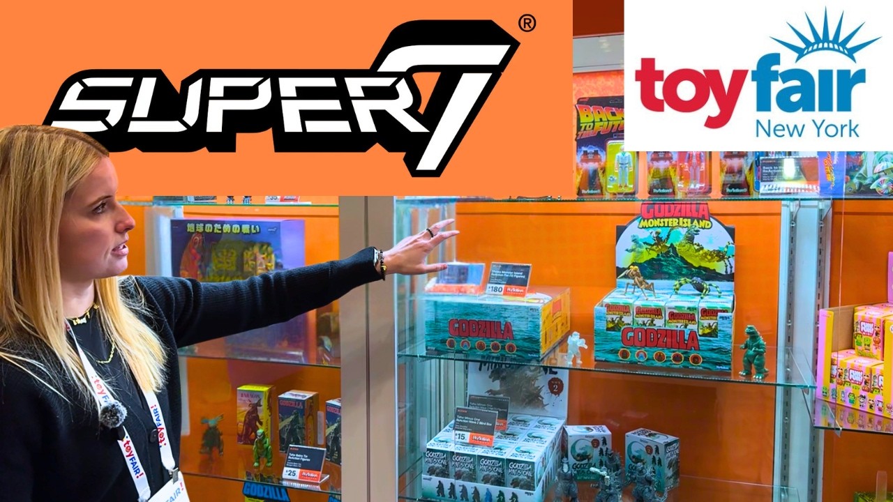 Компания Super7 на Нью-Йоркской выставке игрушек