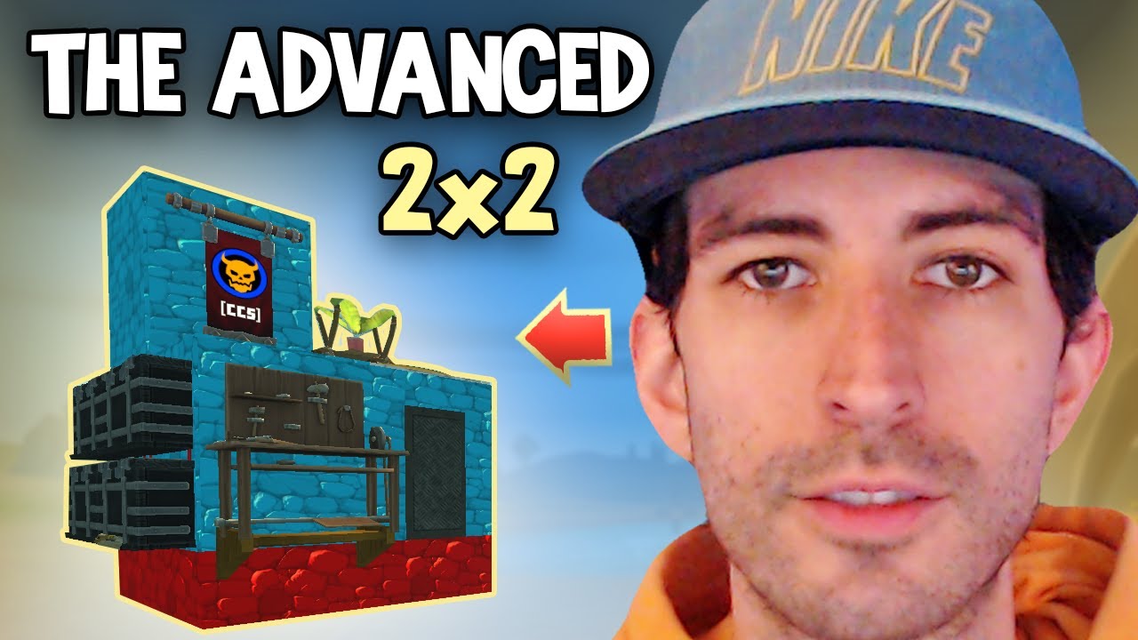 I Built An Advanced 2x2 Base Design ( Gameplay ) - Tribals.io Survival