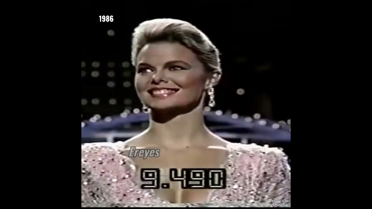 En MU Siempre Tenemos Favoritas Miss Favoritas de 1980 a 1990 💞👍👏