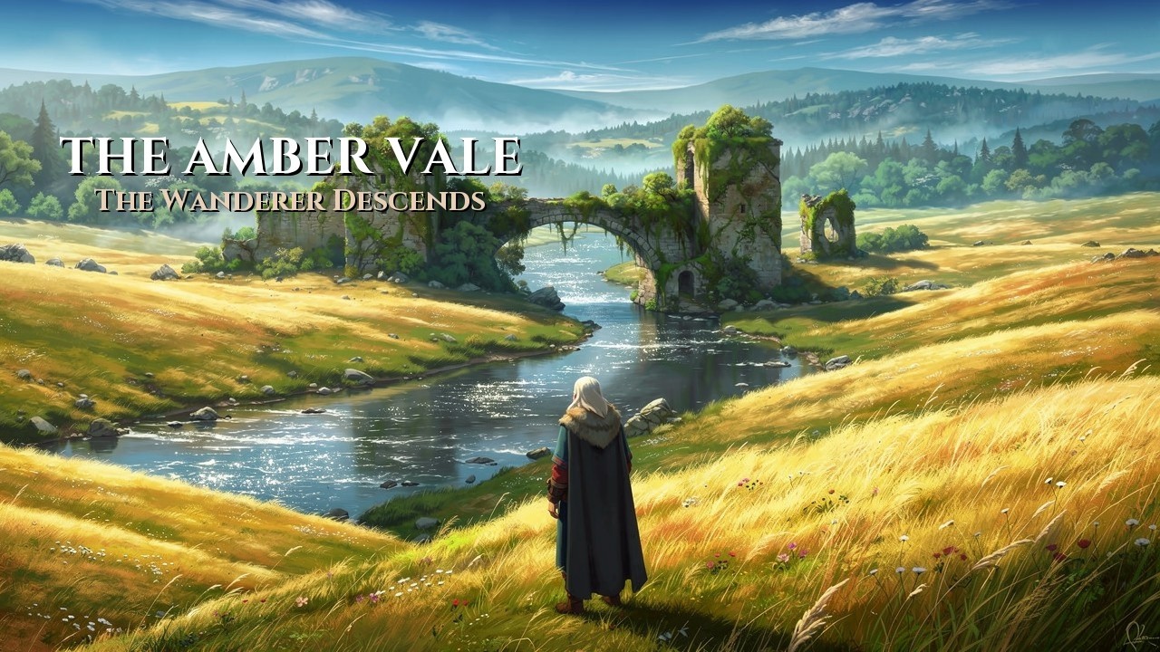 The Amber Vale | Epic Medieval Ambience for Focus, Study & Deep Calm | Tales From Crystalshire