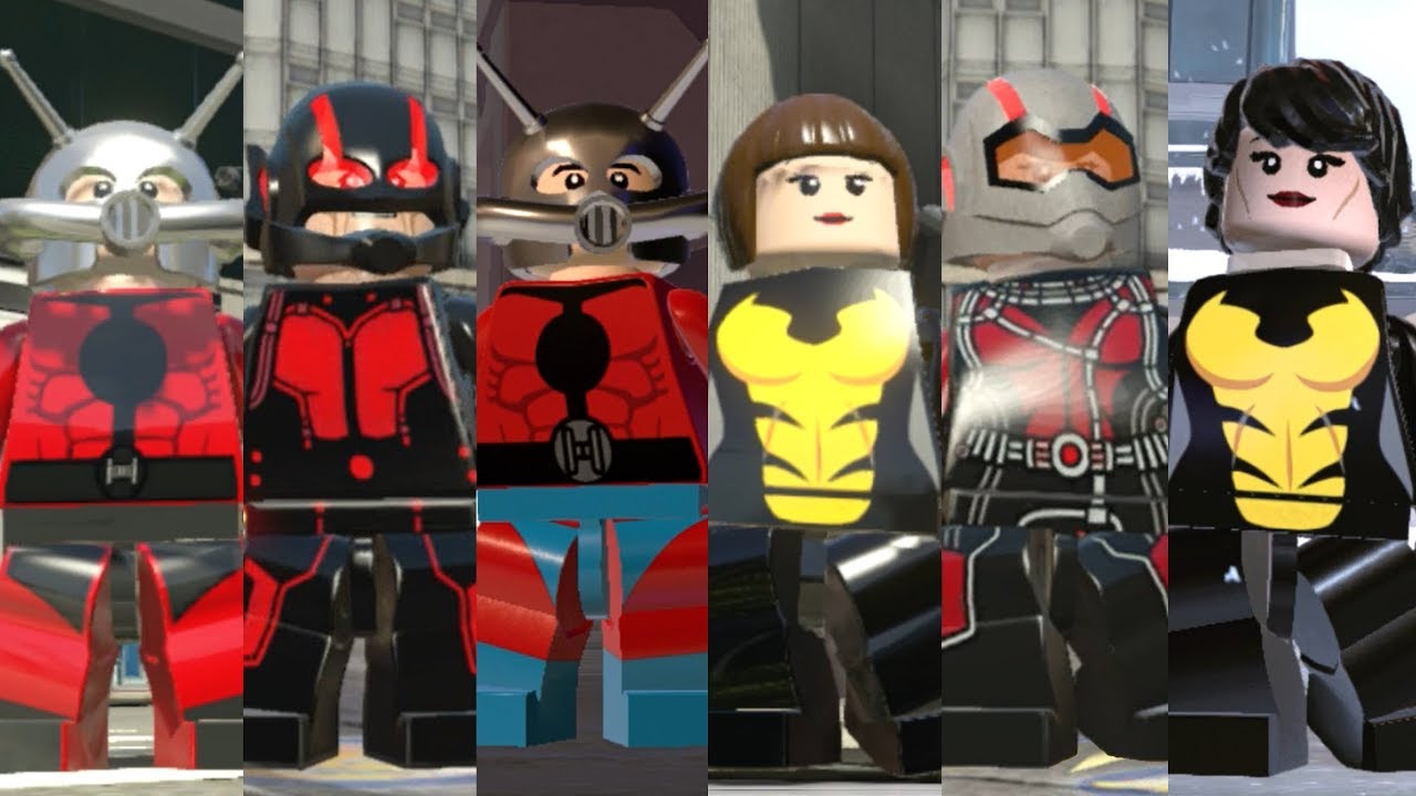 Ant-Man и эволюция Wasp в Lego Marvel Видеоигры