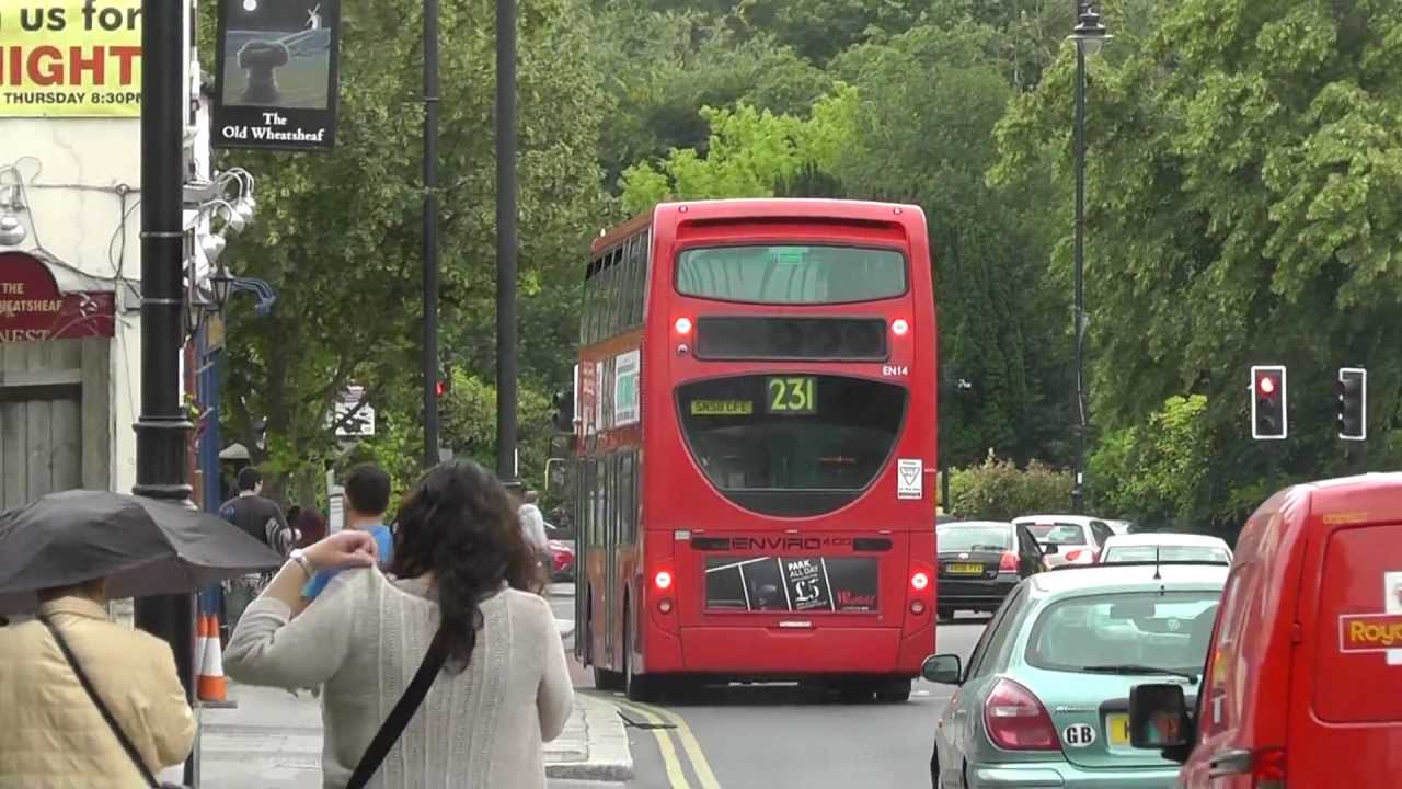 Go-Ahead EN14 (SN58CFE) Enfield Chase Stn 29th June 2012