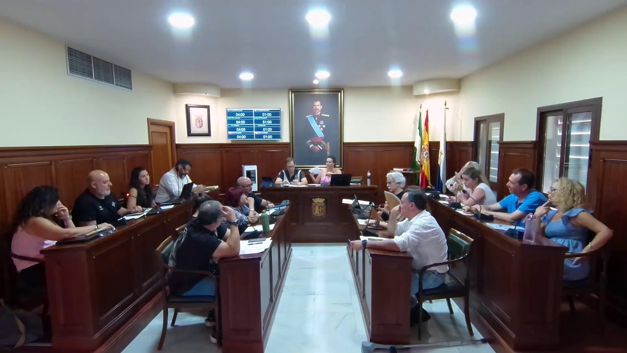 Pleno Ordinario 28 de mayo de 2025. Ayuntamiento de Espartinas