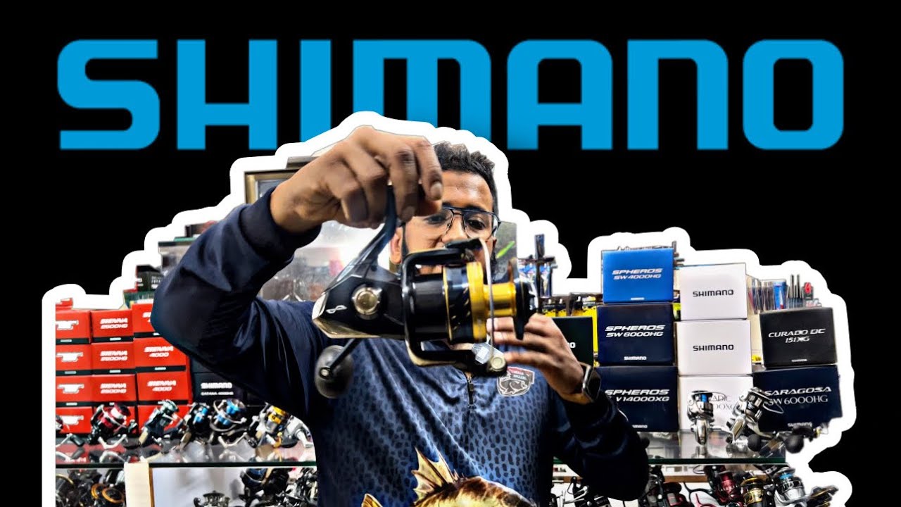 Shimano Huge Reel collection Available @ coastal fishing tackle . Guaranteed best price in india👍🏻