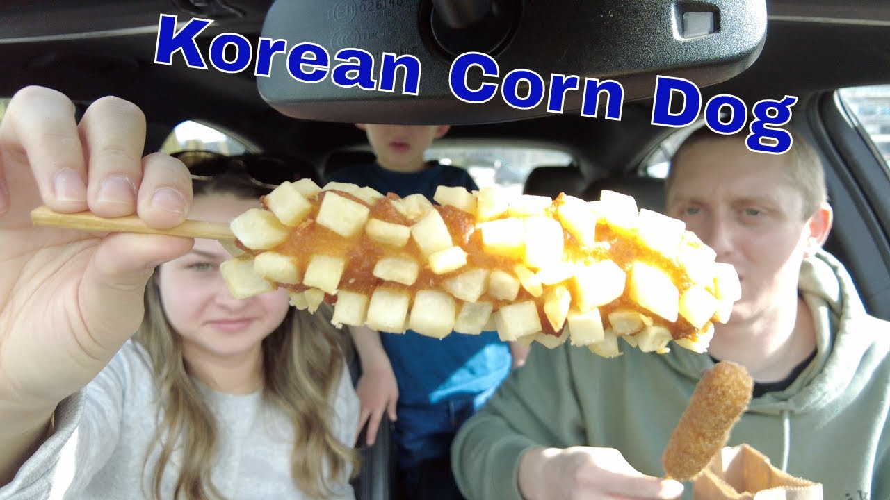 Korean Corn Dog - Trying For The First Time.