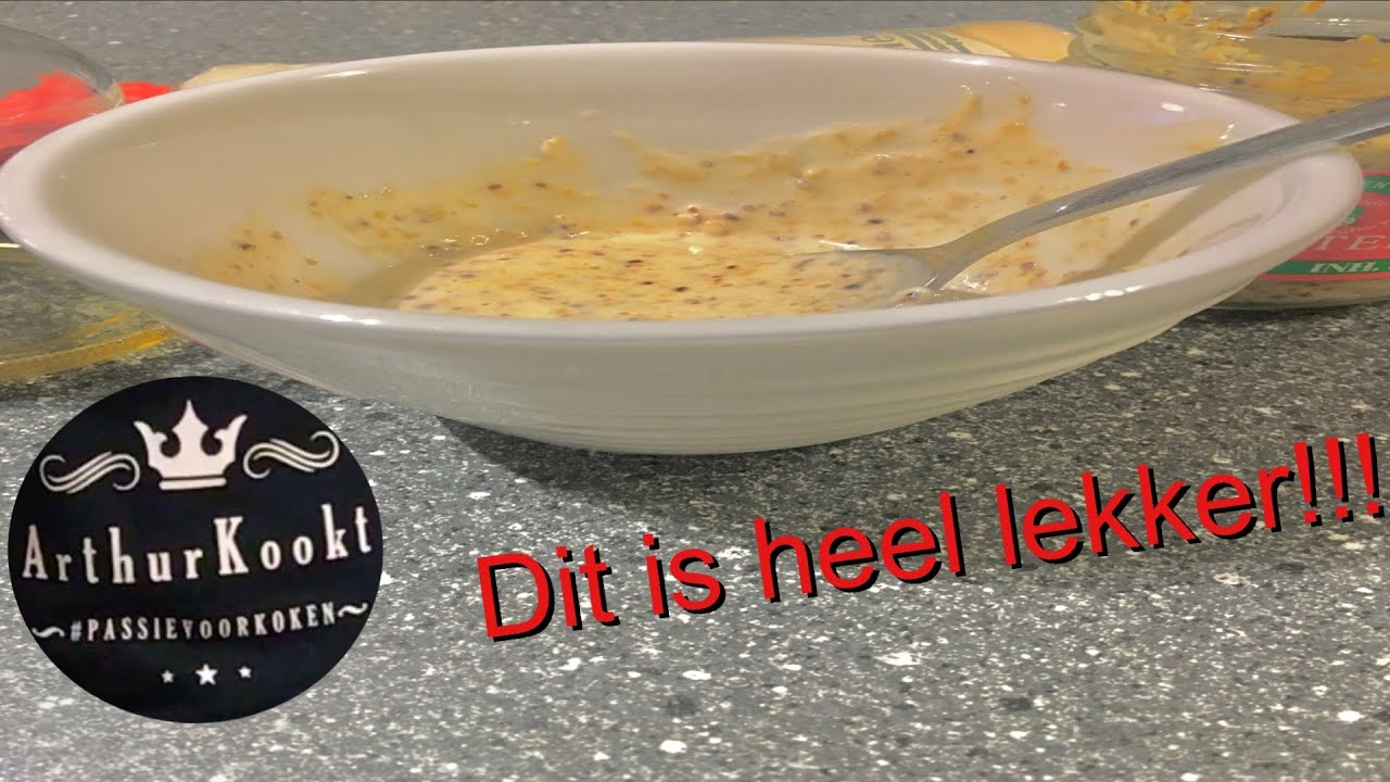 De lekkerste zelfgemaakte honing mosterdsaus