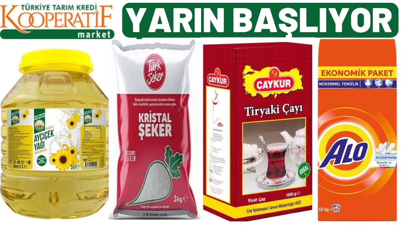 TARIM KREDİ'DE YARIN || 14 ŞUBAT 2026 KATALOĞU || YAĞ ŞEKER YUMURTA FİYATLARI