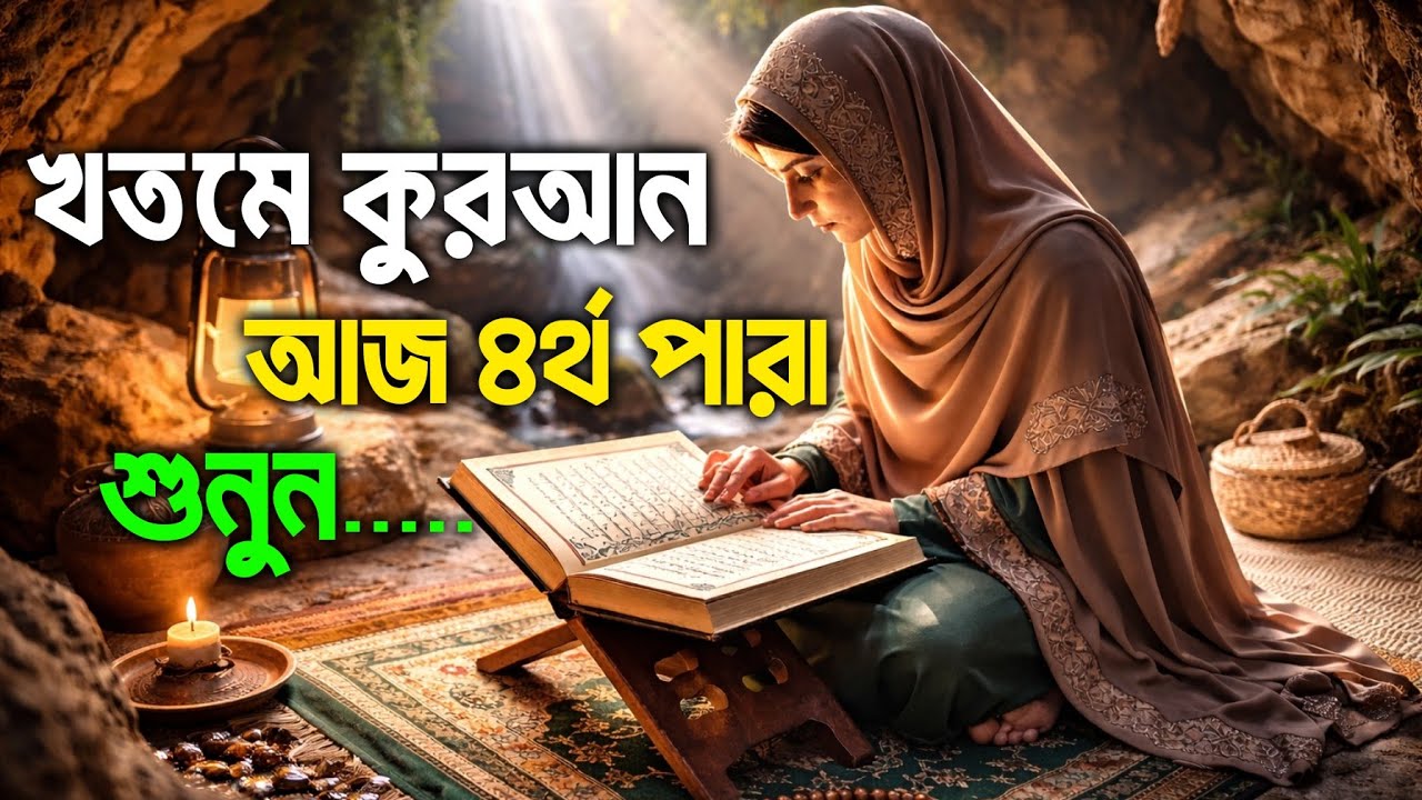 🔴৪র্থ_পারা_রমজান_মাসের_কুরআন_তিলাওয়াত_শুনুন| Recitation_by_Alaa_Aqel Para_04. #খতমেকুরআন_পরা০৪