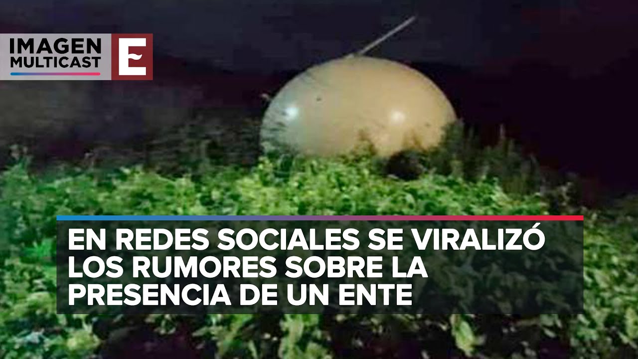 ¿Ovni en Veracruz? Extraño objeto provoca pánico entre pobladores