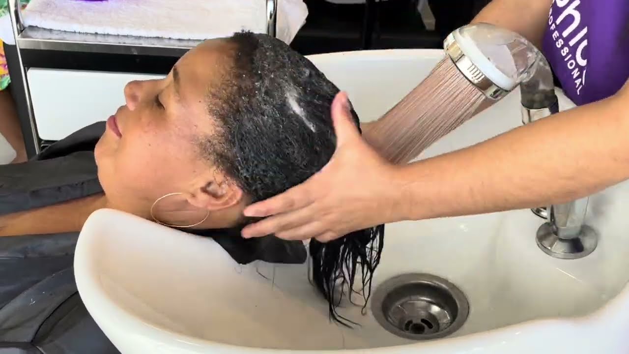 COMO ALISAR UM CABELO CRESPO - CABELO DIFÍCIL DE ALISAR 😥