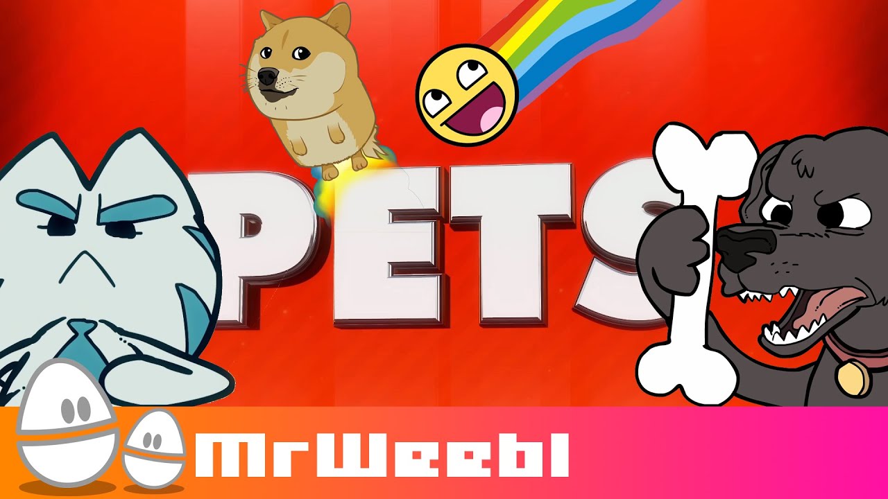 Pets : A selection of animated songs by Mr Weebl