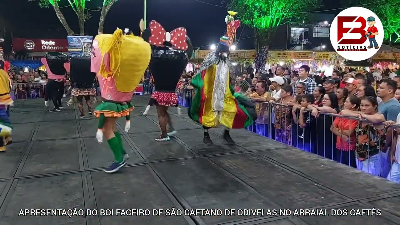 APRESENTAÇÃO DO BOI FACEIRO DE SÃO CAETANO DE ODIVELAS NO ARRAIAL DOS CAETÉS