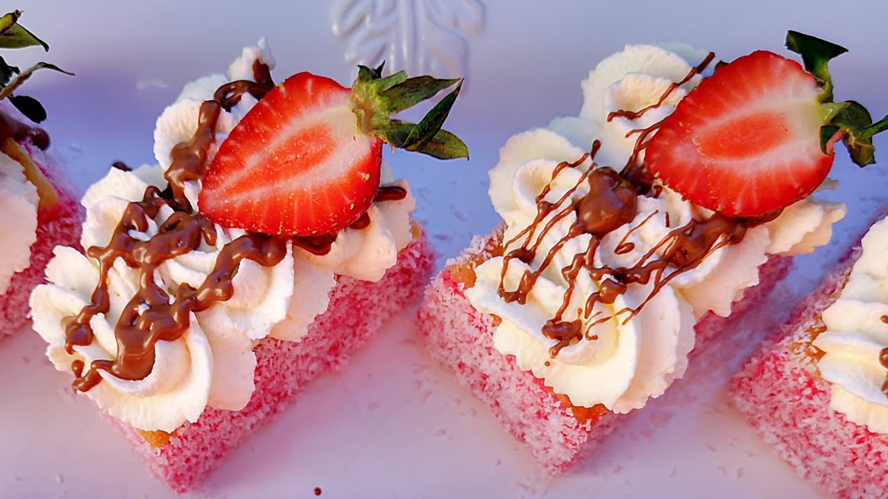 PINK LAMINGTONS.