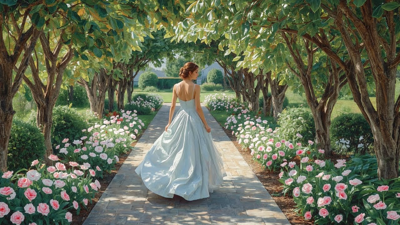 where the flowers turned her quiet [gentle piano playlist]