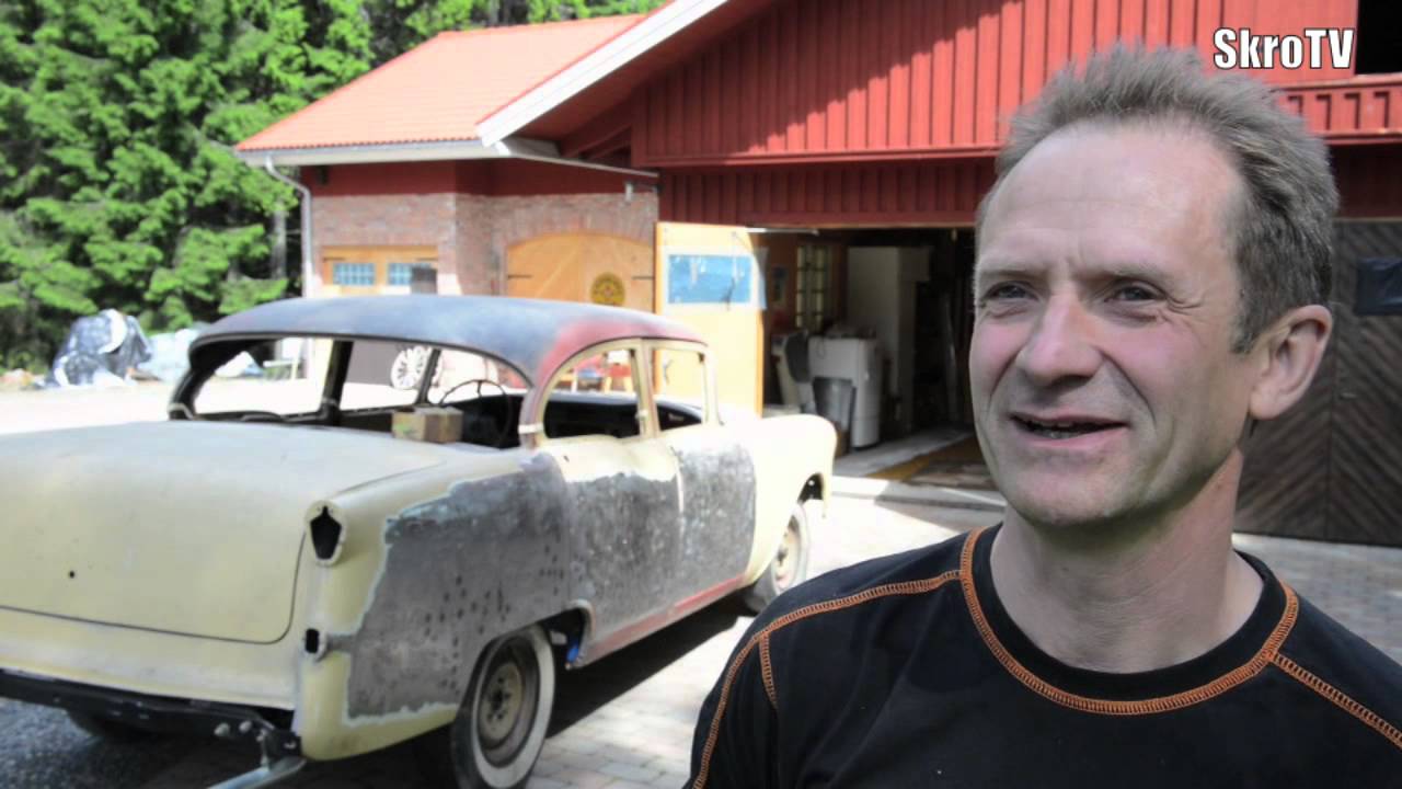 SkroTV - Bilnostalgikern renoverar p&auml;rlan fr&aring;n B&aring;stn&auml;s