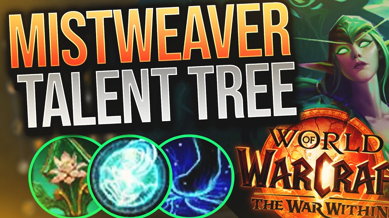 The War Within Alpha: Mistweaver Monk Talent Tree Overview!