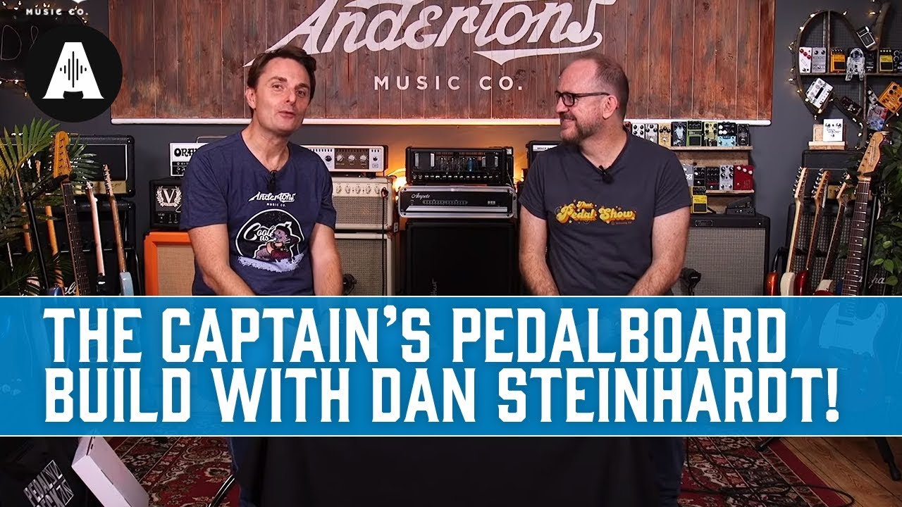 The Captain's Pedalboard Build with Dan 'The GigRig' Steinhardt!