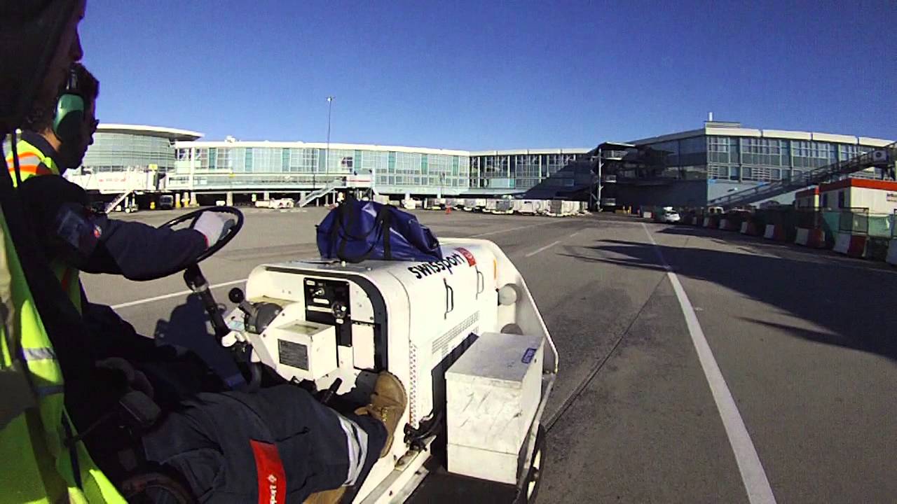 Driving Another TUG Around YVR Tarmac