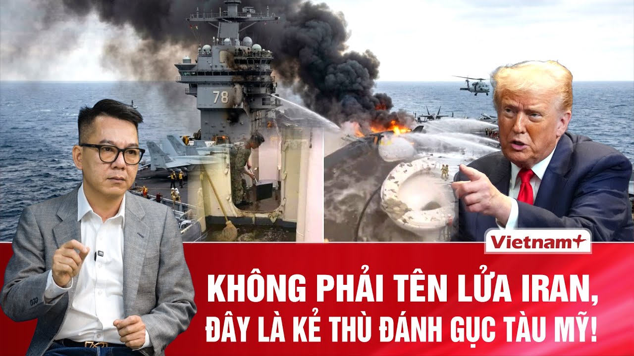 Siêu tàu Mỹ tê liệt ở Địa Trung Hải giữa chiến tranh với Iran