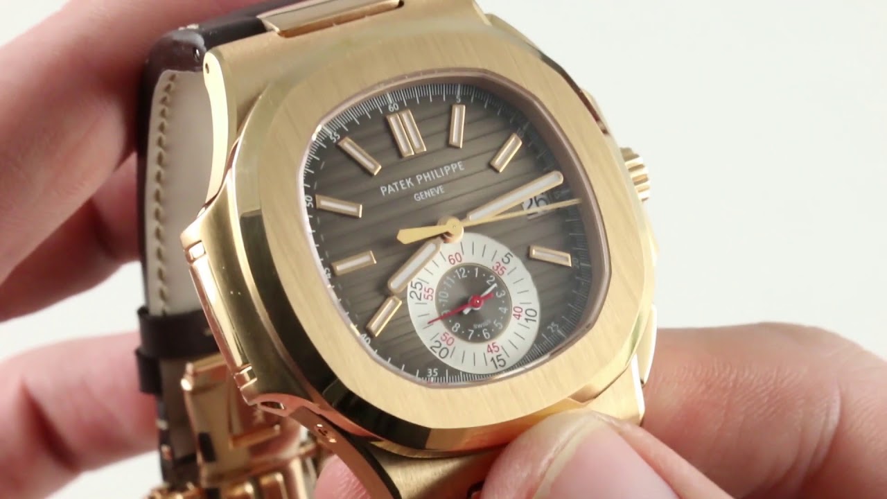 Patek Philippe Nautilus Chronograph 5980R-001 Luxury Watch Review