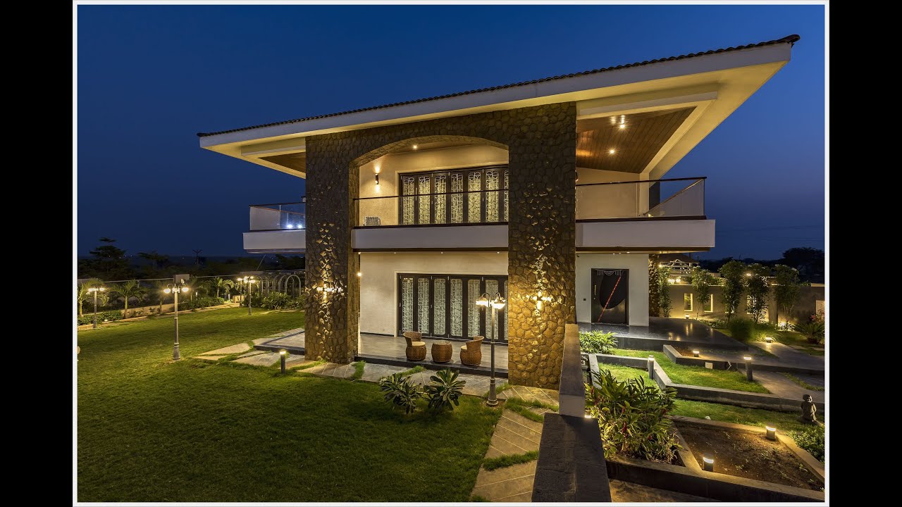 Luxurious weekend villa for Mr. Dhavale at Solapur.