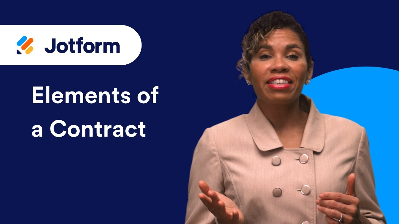 What Are the Elements of a Contract?