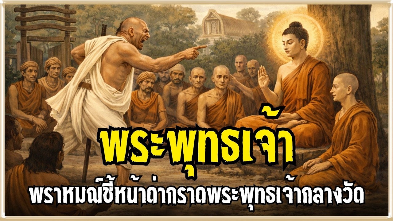 พราหมณ์ชี้หน้าด่ากราดพระพุทธเจ้ากลางวัด จุดจบจะเป็นอย่างไร ? l #ตนเล่าธรรม