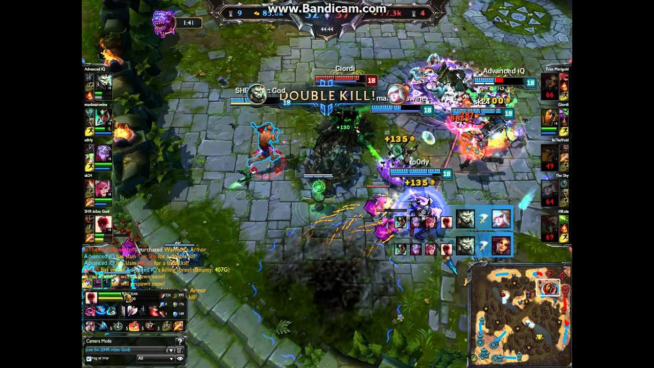 Next level Lee Sin inSec kick flash!