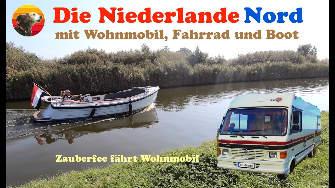 Niederlande Nord Den Haag, Bergen/ Egmond aan Zee, Alkmar und Slotermeer mit Wohnmobil Fahrrad Hund
