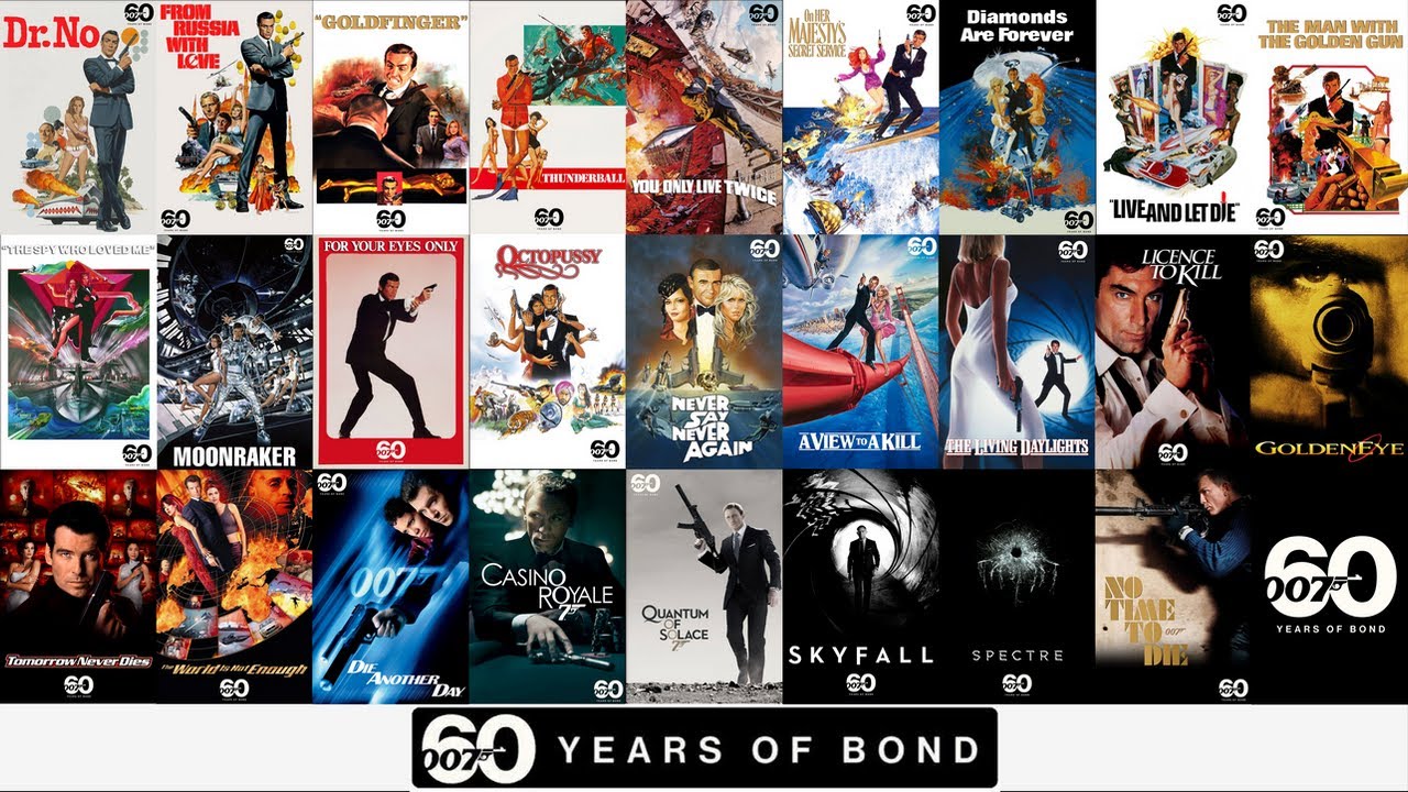 007 Bond Movies Ranked