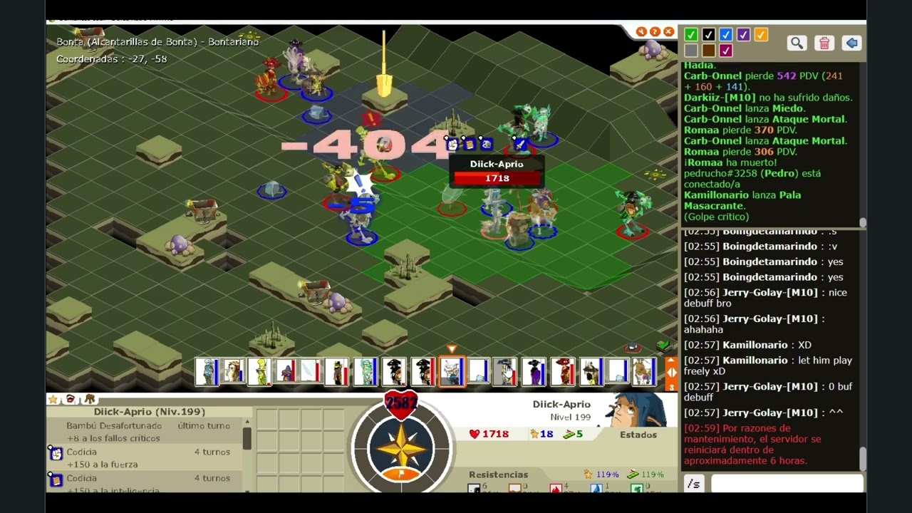Defensa PVP - Gremio Midgard - 6 VS 5 - Dofus Retro [BUN]