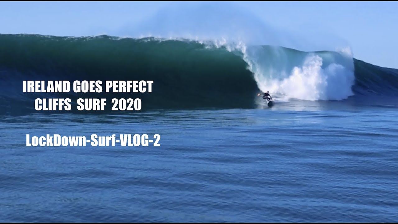 EPISODE2 - IRELANDs PERFECT CLIFFS WAVE - Lockdown Surf VLOG - Cliffs Of Moher Surfing