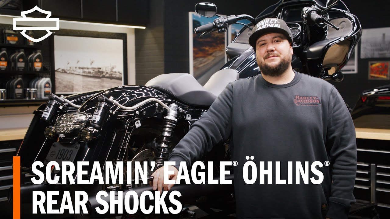 Frankie Garcia's Harley-Davidson Bagger Build – Screamin' Eagle Öhlins Remote Reservoir Rear Shocks