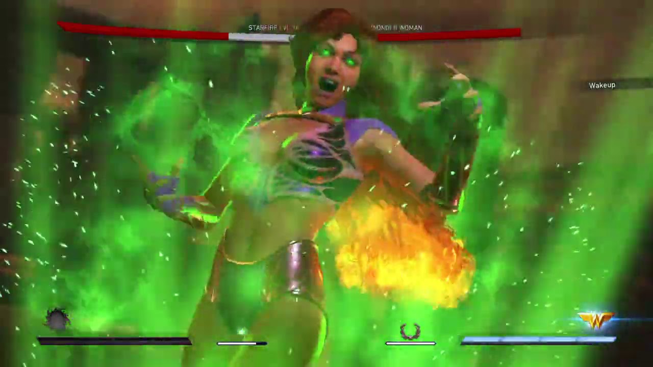 Injustice 2 PS4: Starfire vs. Wonder Woman