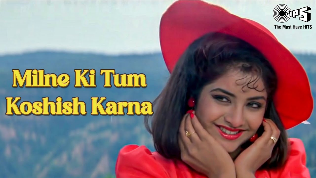 Milne Ki Koshish Karna Wada Kabhi Na Karna - Divya Bharti | Dil Ka Kya Kasoor | Kumar, Asha
