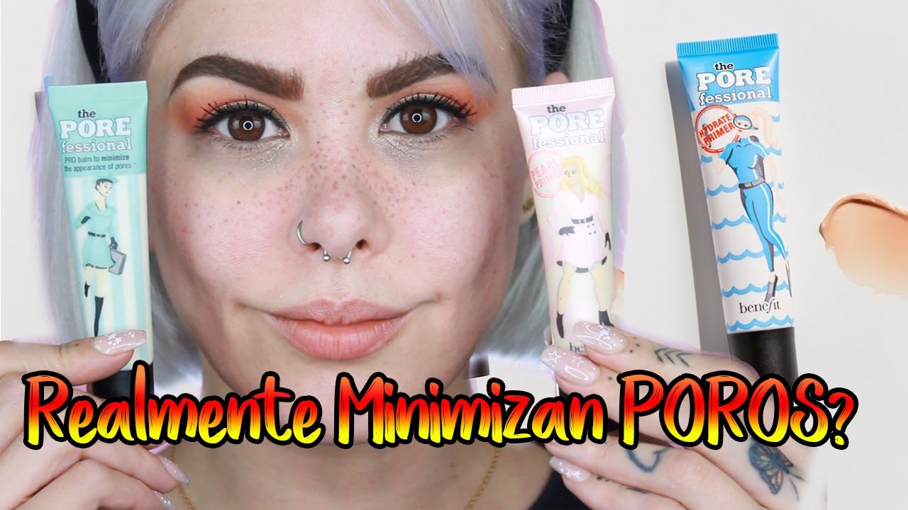 THE PORE FESSIONAL DE BENEFIT  REALMENTE FUNCIONAN? COMPARE LOS 3 PRO BALM DE LA MARCA @thecanalmon