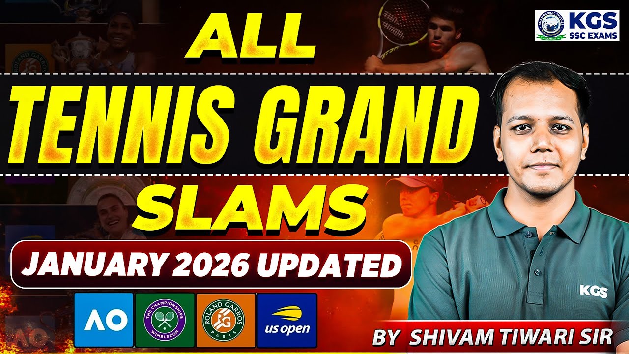 All Tennis Grand Slams January 2026 Updated | By Shivam Tiwari Sir #shivamtiwarisir