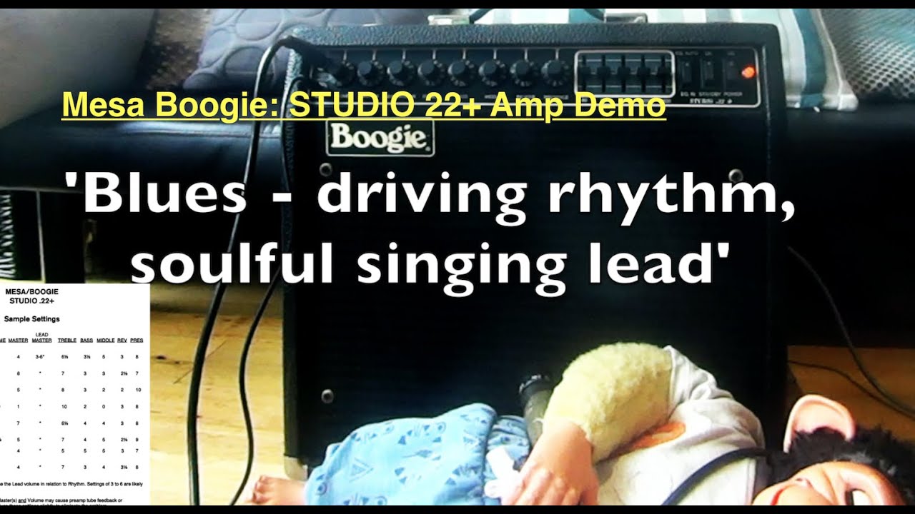 MESA BOOGIE Studio 22+: Guitar Amp DEMO