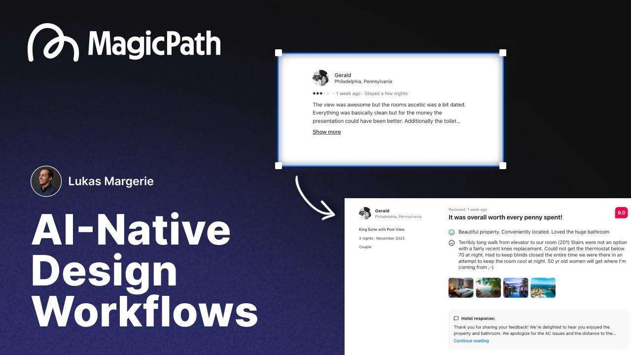 До и после: рабочие процессы проектирования с использованием ИИ и MagicPath