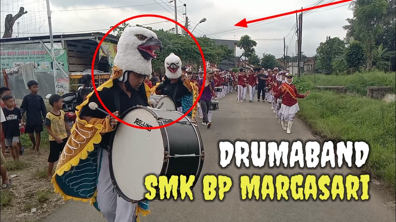 PENAMPILAN APIK‼️DRUMBAND SMK BHAKTI PRAJA || MARGASARI