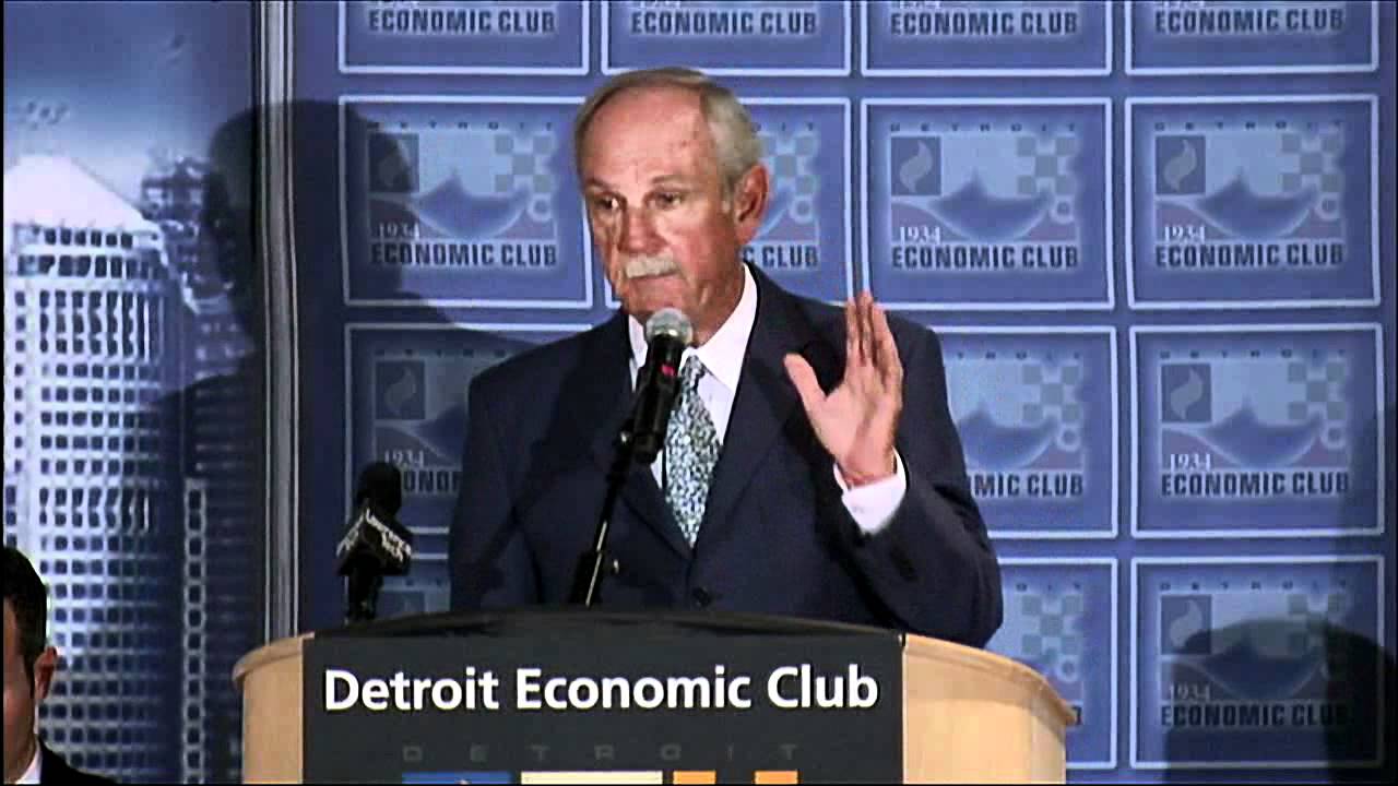 Jim Leyland at Detroit Economic Club: 4/25/12