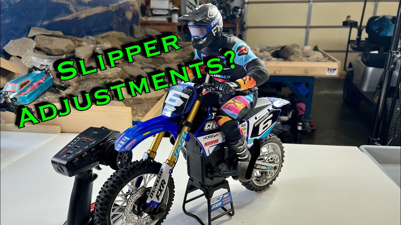 Losi Promoto MX Slipper Adjustment & Bike reaction!
