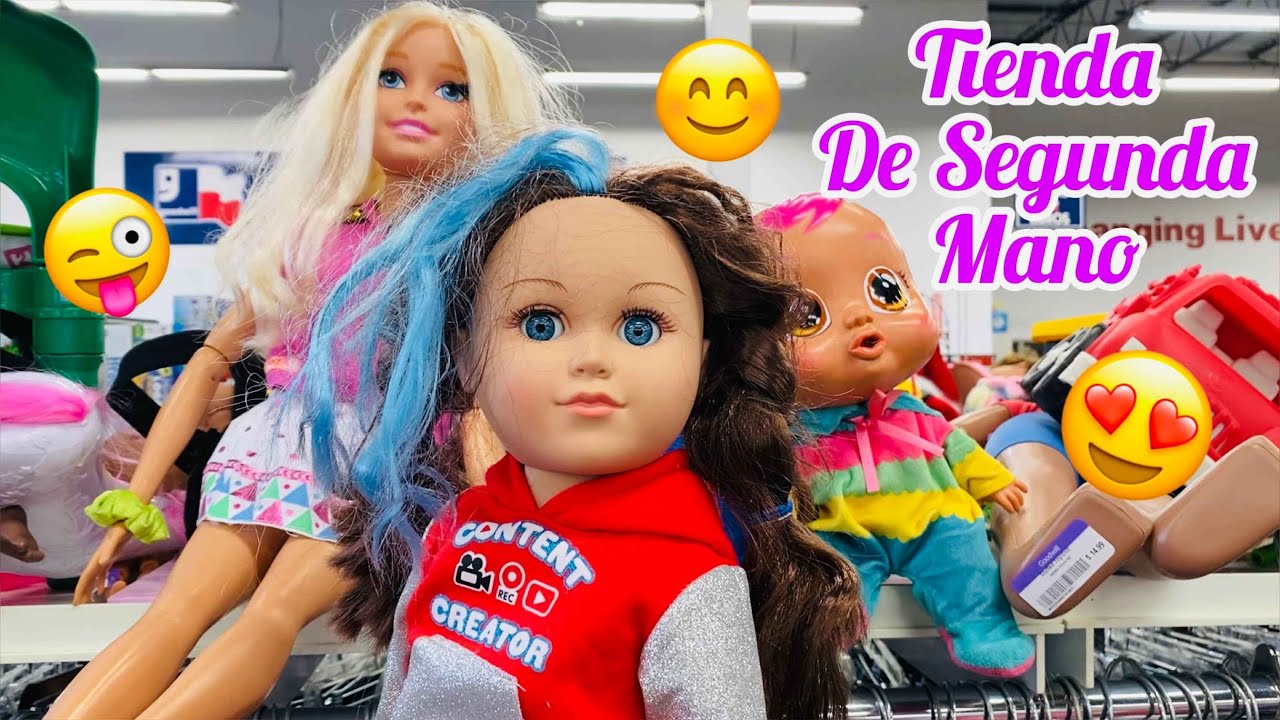 CACERÍA DE MUÑECAS EN TIENDA DE SEGUNDA MANO EN USA!