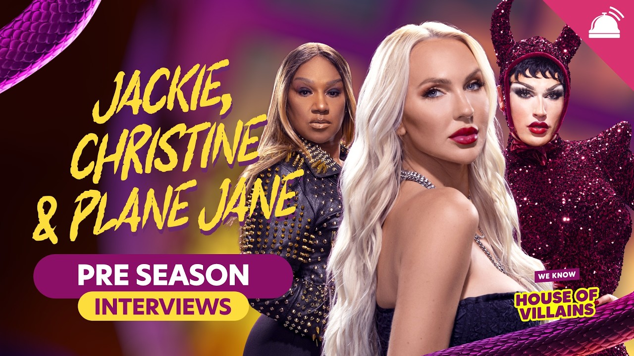Jackie Christie, Christine Quinn and Plane Jane House of Villains Season 3 Preseason Interviews