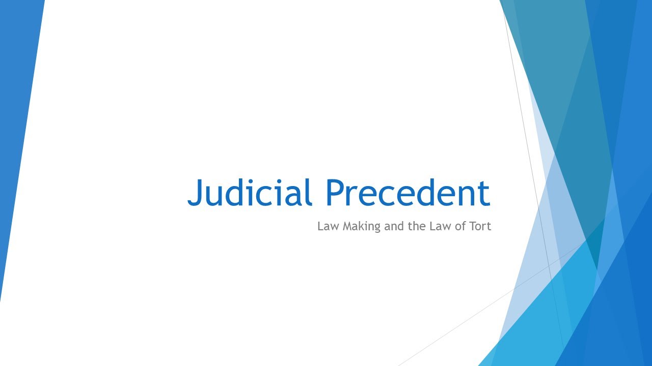 Судебный прецедент | OCR A-Level Law